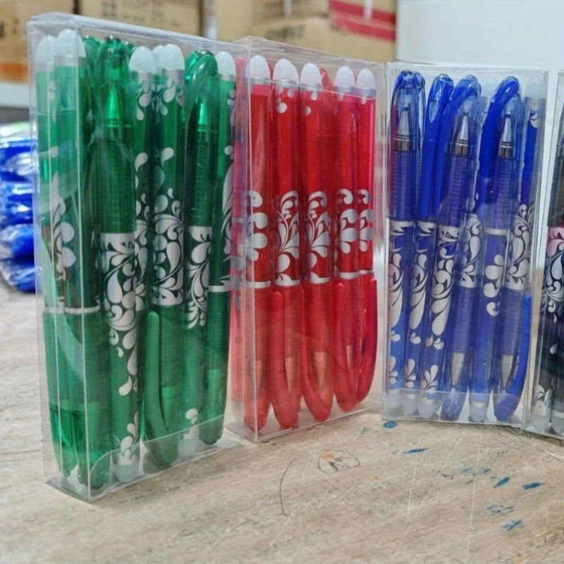 Multicolor Erasable Gel Pens Box Set – 0.5mm Smooth Writing Erasable Gel Pens Richie's