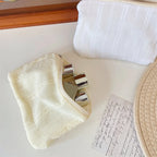 Stripe Mini Cosmetic Pouch – Cute Makeup & Coin Organizer Bag Cosmetic Organizer Pouch Richie's