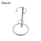 Iron Crystal Display Stand Wand & Orb Holder – Faux Crystal Base Crystal Display Stand Richie's Silver M