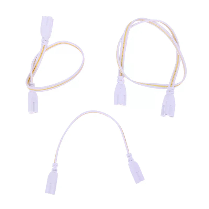 5-Pack T4/T5/T8 LED Tube 3-Pin Extension Connector Cable LED Tube Connector Cable Richie's