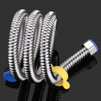 304 Stainless Steel Bellows Hose 1/2" Water Heater Inlet Pipe Plumbing Bellows Hose Richie's