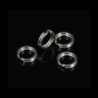 200PCS Stainless Steel Fishing Split Rings 5-Size Lure Connector Set Fishing Split Rings Richie's