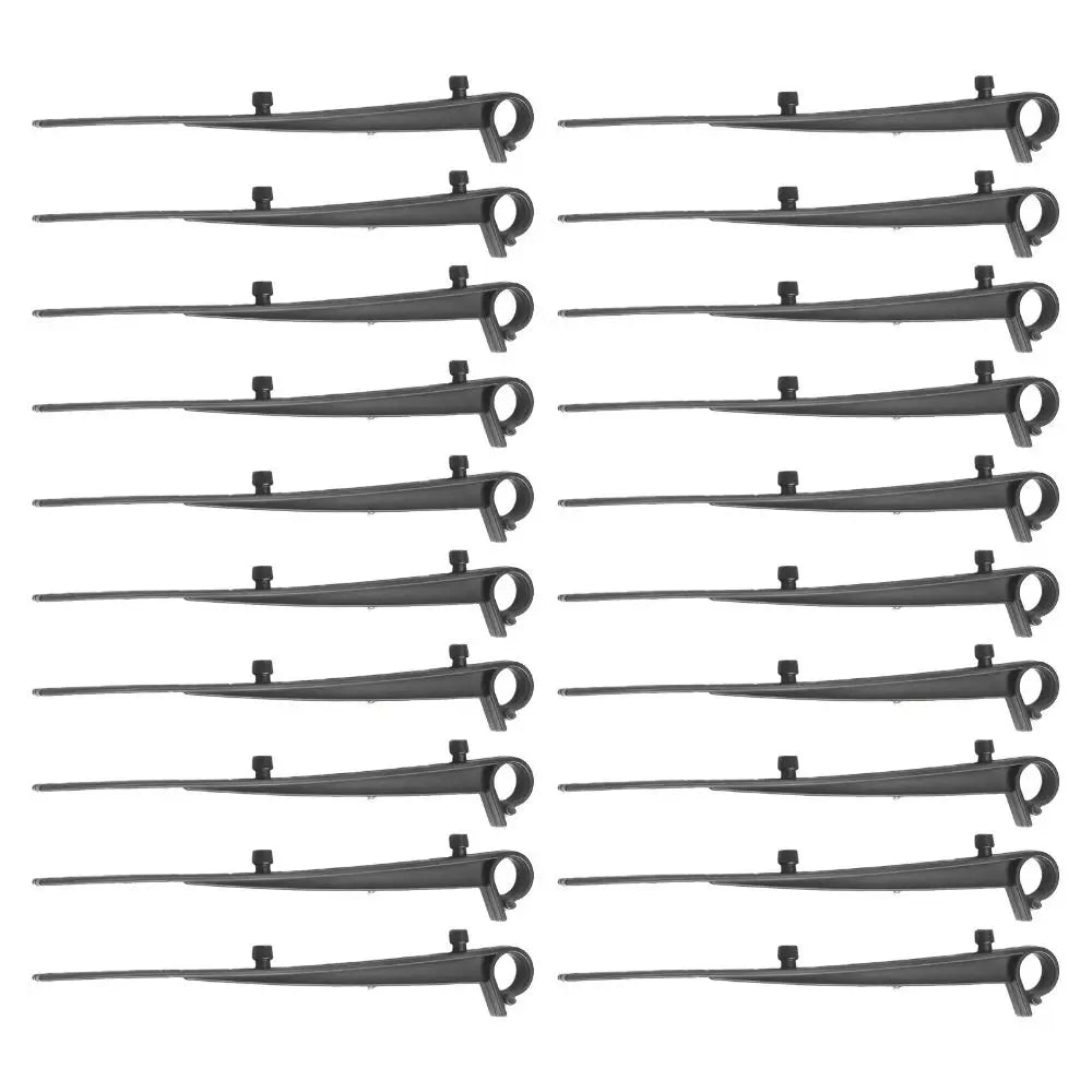 20Pcs Gutter Mesh Fixing Clips Hook & Stake – Weather Resistant Gutter Fixing Clips Richie's
