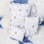 3-Pack Waterproof Travel Storage Bags – Cosmetic, Diaper & Gym Waterproof Storage Bags Richie's
