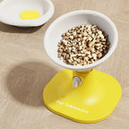 Adjustable Height Anti-Rollover Cat & Dog Feeder Bowl Elevated Pet Bowl Richie's