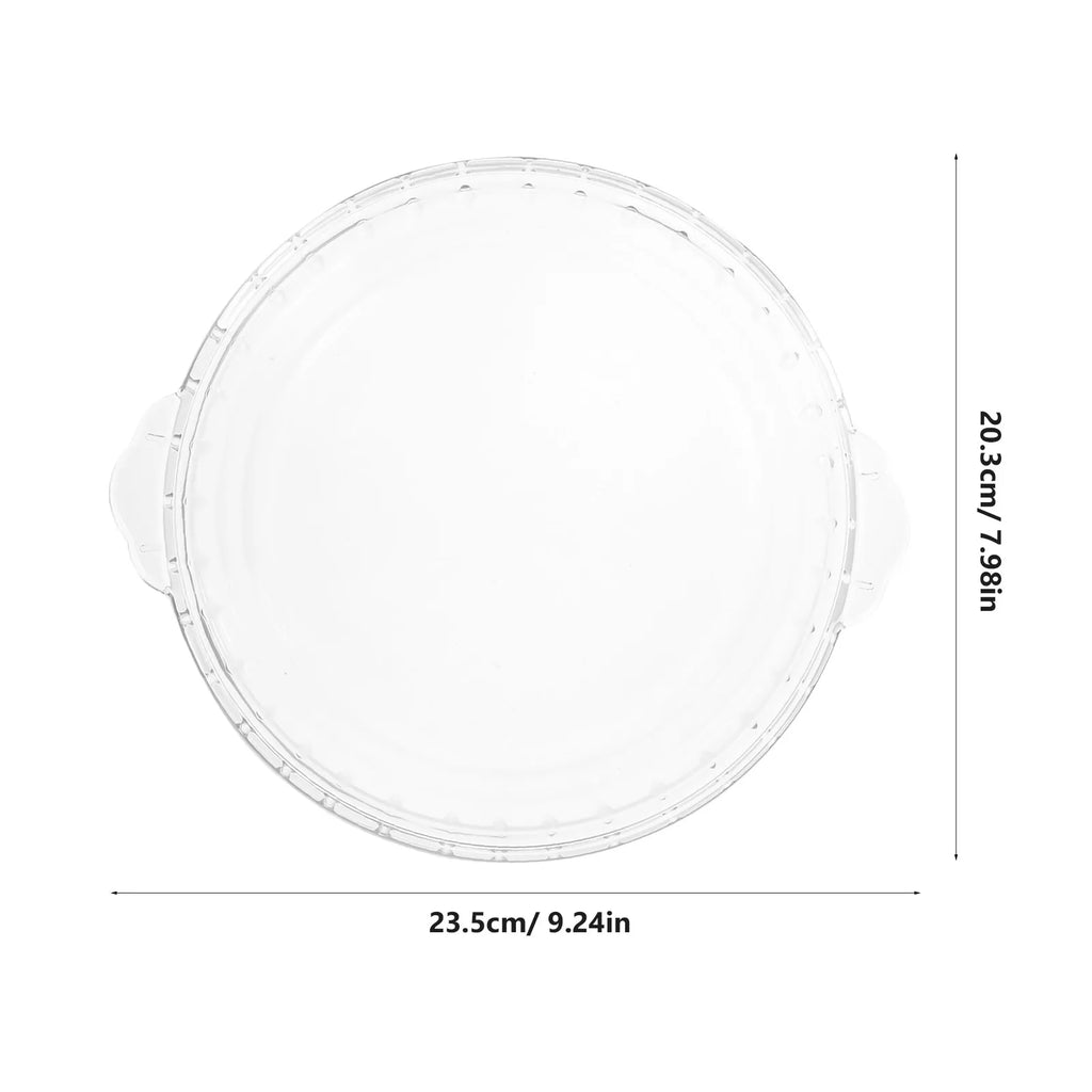 Glass Pie Plate 8-Inch | Microwave & Oven Safe Clear Pie Dish Glass Pie Dish Richie's
