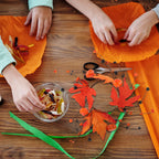 Artificial Maple Leaf Berry Ring Fall Wreath Centerpiece Fall Wreath Decor Richie's