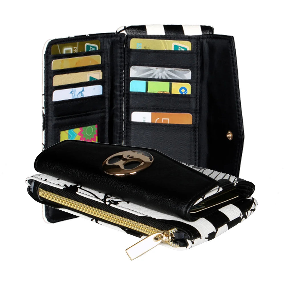 Printed Relief Wallet – Large Capacity Card Holder | Gift Organizer Wallet Richie's