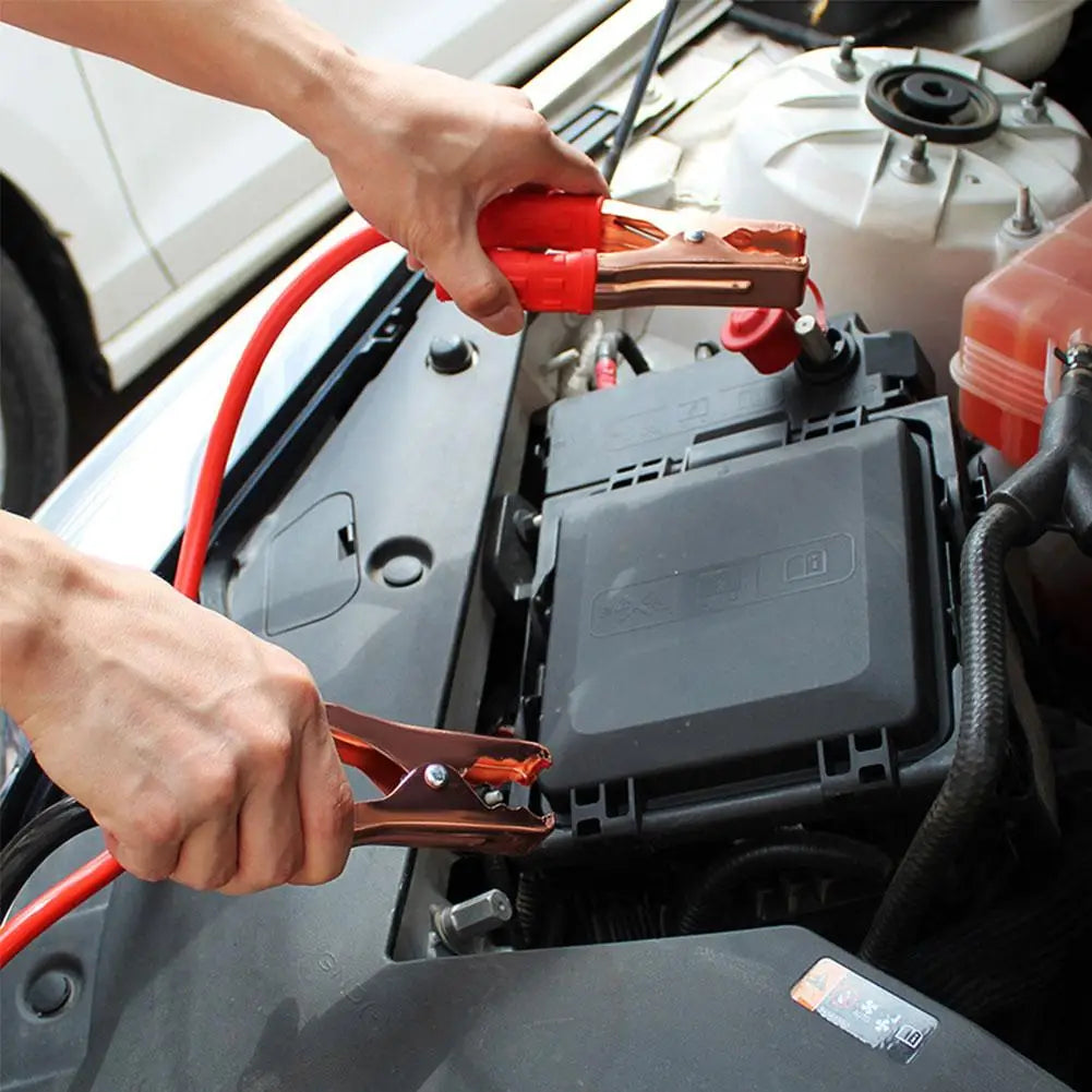 1.8M 500A Heavy Duty Car Battery Jumper Cables – Copper Booster Battery Jumper Cables Richie's