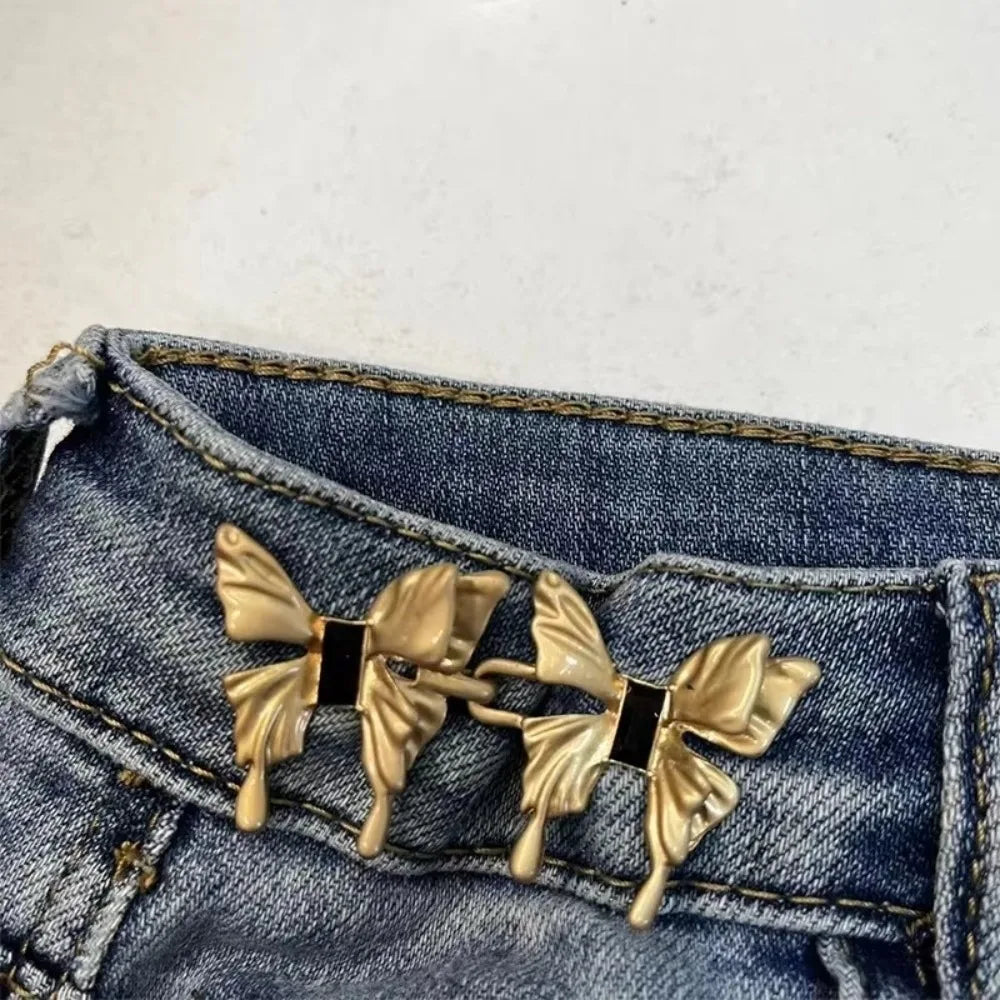 Star & Butterfly Jeans Waist Adjuster Pins – Metal Buttons Waist Adjuster Pins Richie's 5