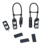 Solar Connector Box 1500V 30A UV Resistant PV Panel Adaptor Solar Panel Connector Richie's
