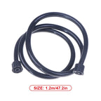 1.5M Black PVC Replacement Garden Hose for Sprayers & Watering Garden Replacement Hose Richie's Black