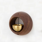 Black Walnut Wood Magnetic Door Bell – Hanging Entry Chime Decorative Door Bell Richie's