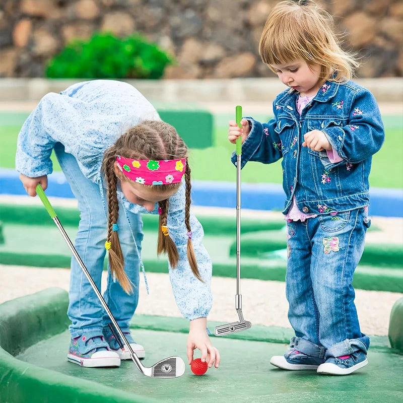 Kids Retractable Golf Club Set – Indoor & Outdoor Sports Toy Kids Golf Toy Set Richie's