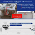 Ceramic Mop Pool Sink | One-Button Auto Drain System Utility Mop Sink Richie's There is an overflow