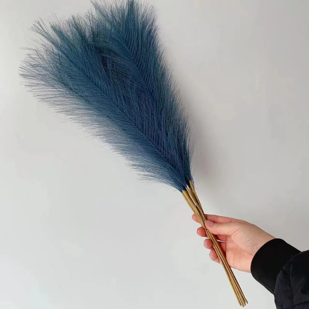 10PCS Fluffy Pampas Grass Artificial Stems 55CM | Wedding Decor Artificial Pampas Grass Richie's 15