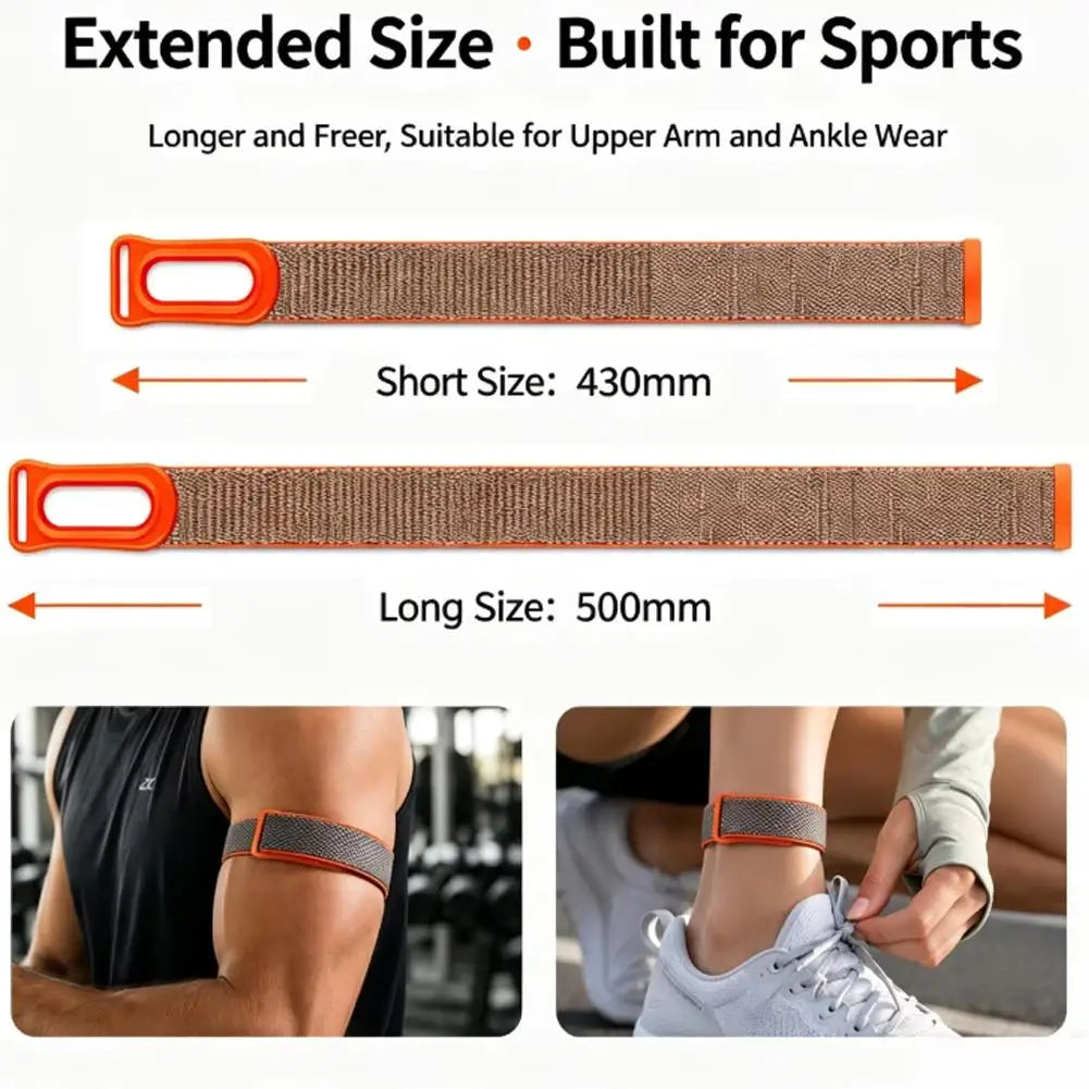 Fitbit Air Armband – Woven Nylon Bicep & Ankle Sport Strap Fitness Tracker Armband Richie's