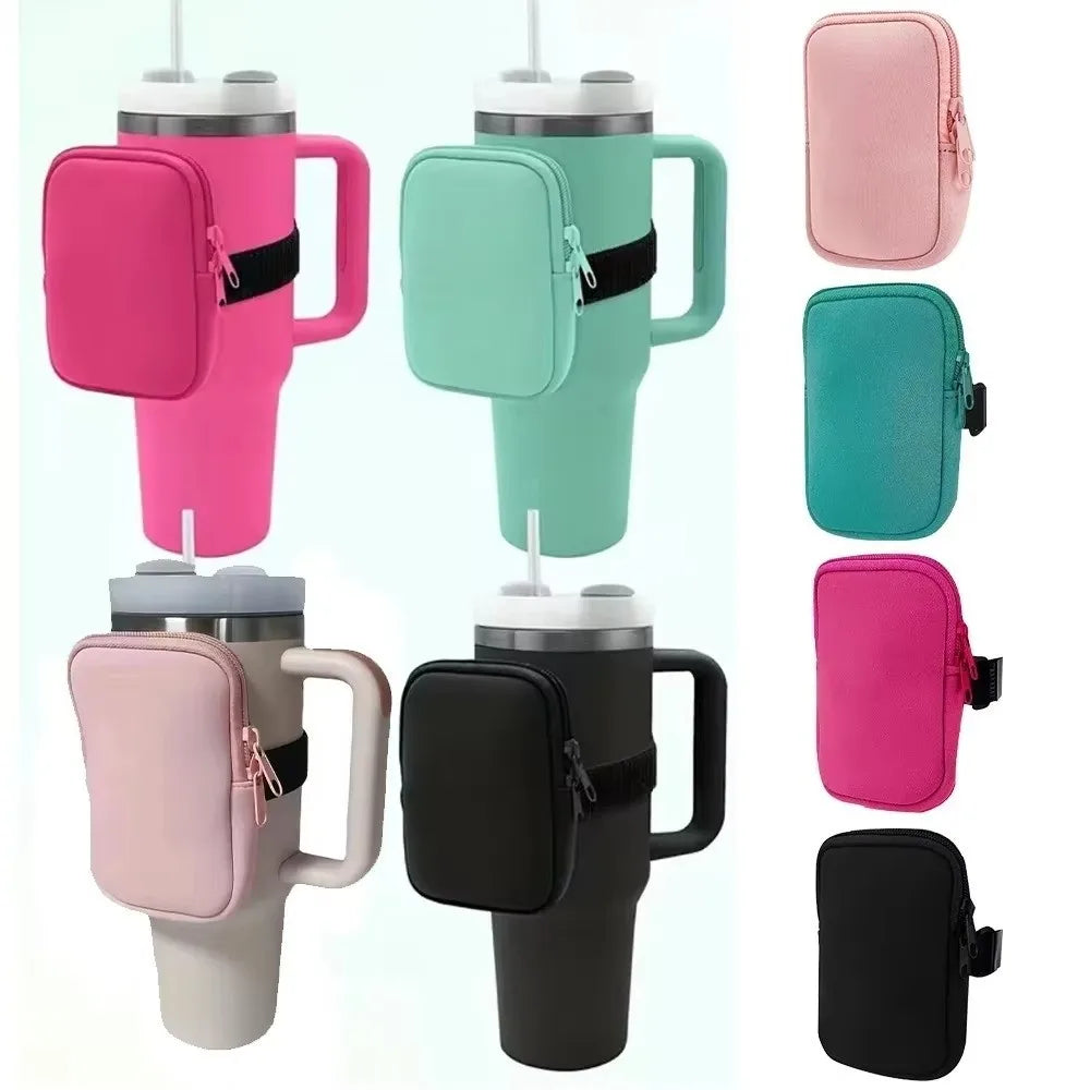 Handheld Water Bottle Bag Zipper Pouch – 20/30/40oz Water Bottle Pouch Richie's