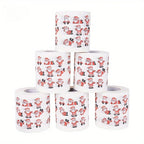 5 Rolls Christmas Toilet Paper – Santa Holiday Design Napkins Novelty Holiday Paper Richie's