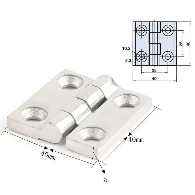 Slip Joint Detachable Stainless Steel Hinge for Furniture Doors Furniture Door Hinge Richie's A1