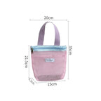 Portable Transparent Mesh Toiletry & Makeup Bag – 5 Colors Mesh Toiletry Bag Richie's