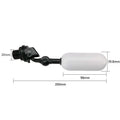 DN15 1/2" Adjustable Float Valve for Water Tank & Hydroponics Float Valve Richie's Black
