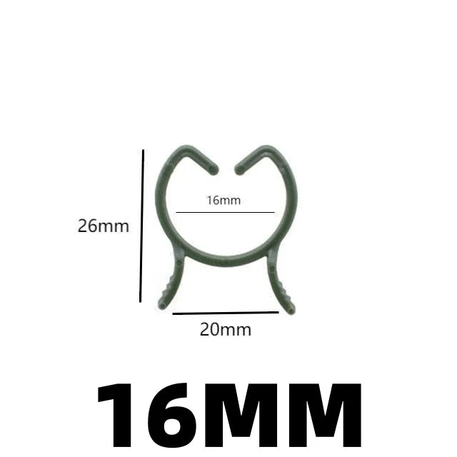 100/200pcs Butterfly Plant Clips Vine & Stem Support Clamps Plant Support Clips Richie's 16MM 200pcs
