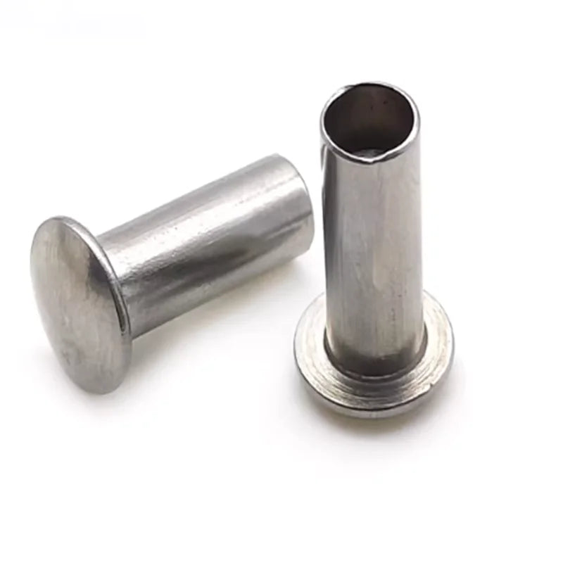 M3 M4 M5 304 Stainless Steel Half Hollow Rivet Nuts 20/50pcs Stainless Steel Rivets Richie's
