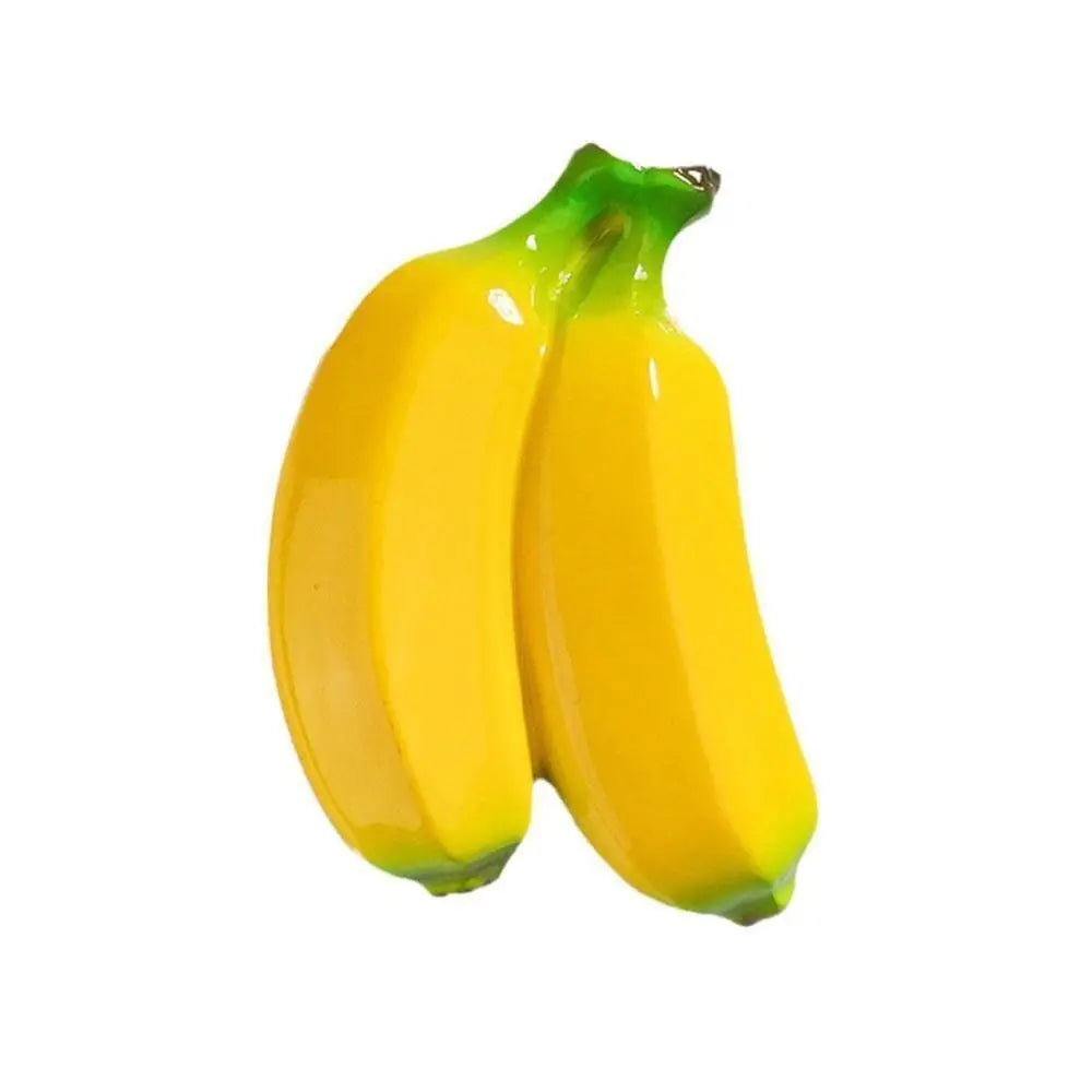 3D Fruit Fridge Magnets – Realistic Resin Refrigerator Stickers Decorative Fridge Magnet Richie's Bananas
