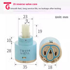 Ceramic Faucet Cartridge Hot & Cold Mixer Valve Core Repair Faucet Cartridge Richie's G 35 mm spool