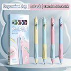 Erasable Gel Pens 4-Pack Pastel Retractable 0.5mm for Students Erasable Gel Pens Richie's