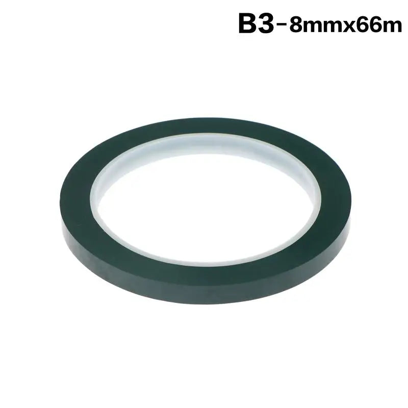 Self-Adhesive Grid Marking Tape 5/8mm 66M – PET Positioning Tape Marking Tape Richie's 8mm Green