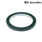 Self-Adhesive Grid Marking Tape 5/8mm 66M – PET Positioning Tape Marking Tape Richie's 8mm Green