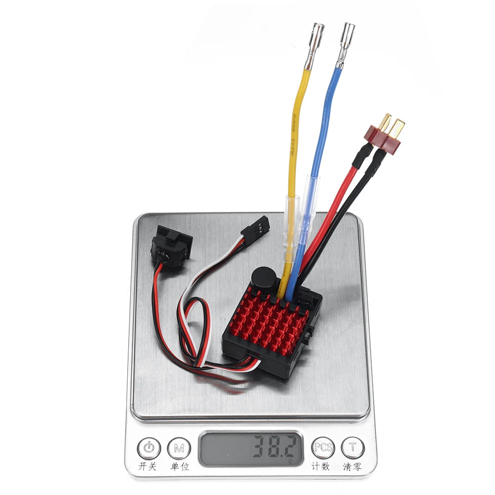 FLYUEACE 60A Waterproof Brushed ESC Speed Controller RC Cars RC Speed Controller Richie's