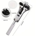 3 Claw Adjustable Watch Case Opener & Battery Tool Kit Watch Repair Tool Richie's Large 1x
