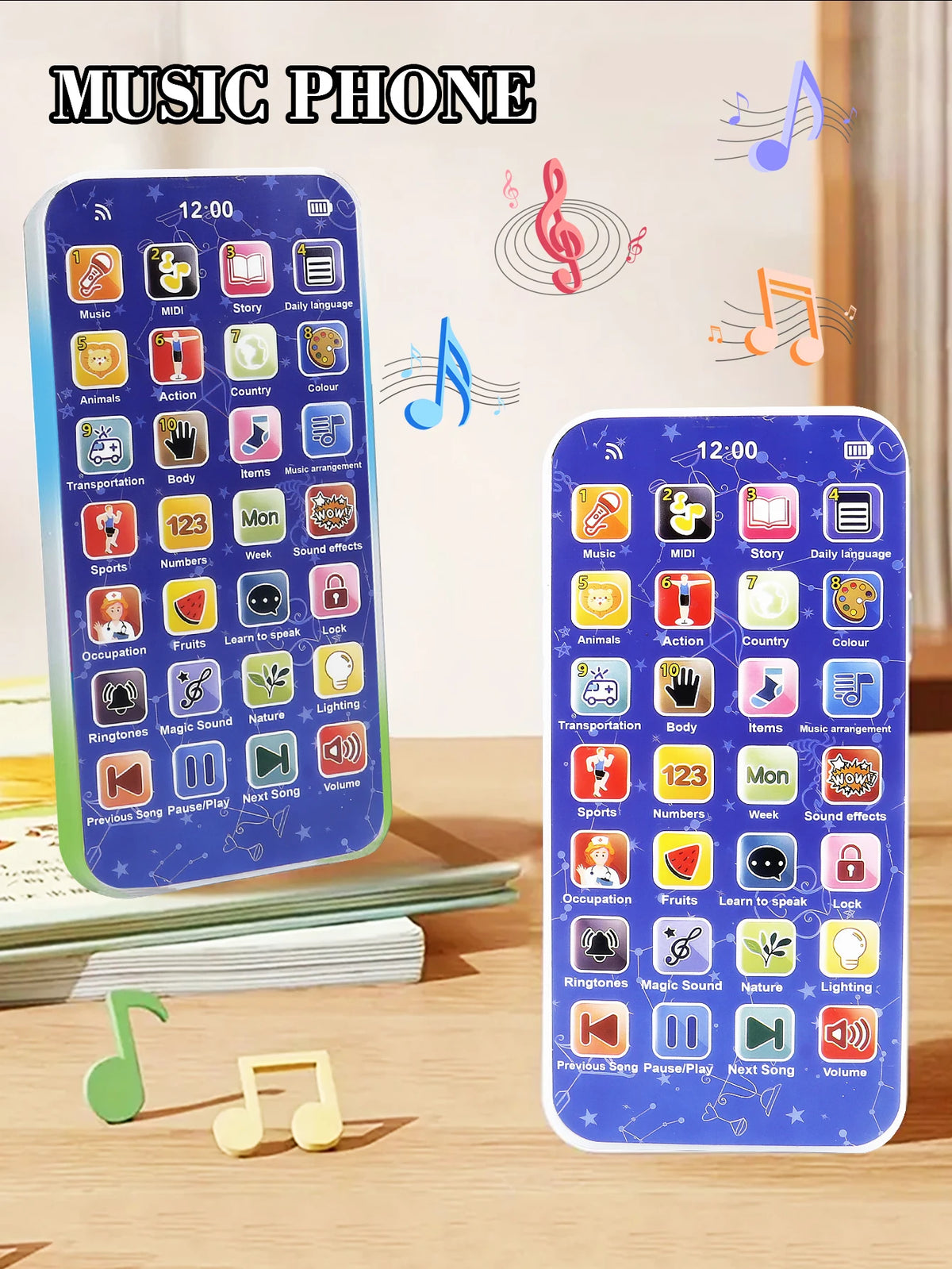 Baby Toy Remote Control – Lights, Lullabies & Learning Baby Learning Toy Richie's
