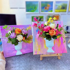 French Hand-Painted Half Wall Vase – DIY Flower Pot Décor Decorative Wall Vase Richie's
