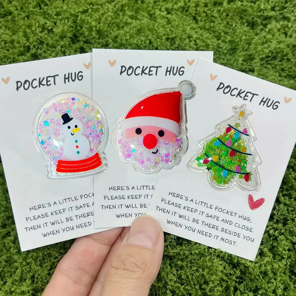 9-Pack Quicksand Christmas Cards – Santa, Snowman & Reindeer Christmas Greeting Cards Richie's