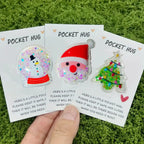 9-Pack Quicksand Christmas Cards – Santa, Snowman & Reindeer Christmas Greeting Cards Richie's