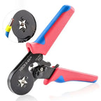 HSC8 6-4A Self-Adjusting Ratchet Ferrule Crimping Plier AWG23-7 Ratchet Crimping Plier Richie's
