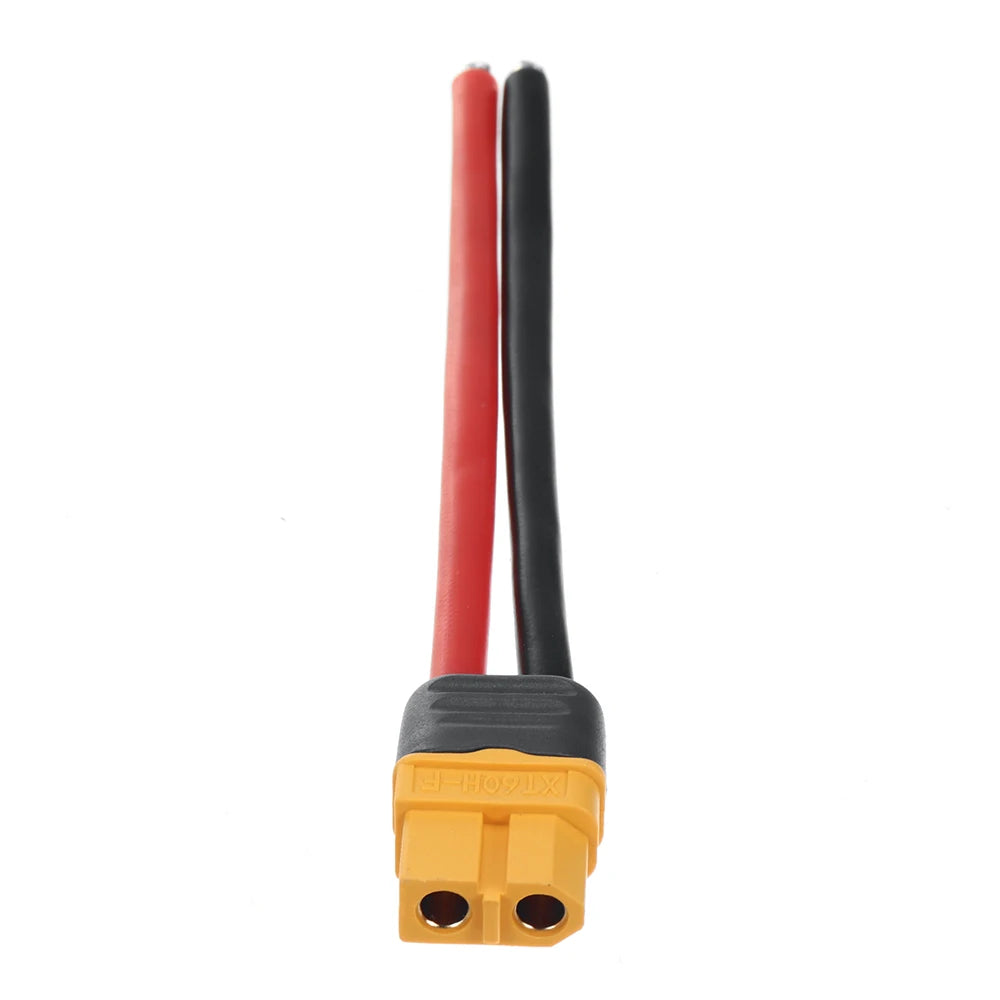 XT60 Male Female Plug Connector 12AWG Silicone Cable 10–30cm RC Power Connector Cable Richie's 10cm Female