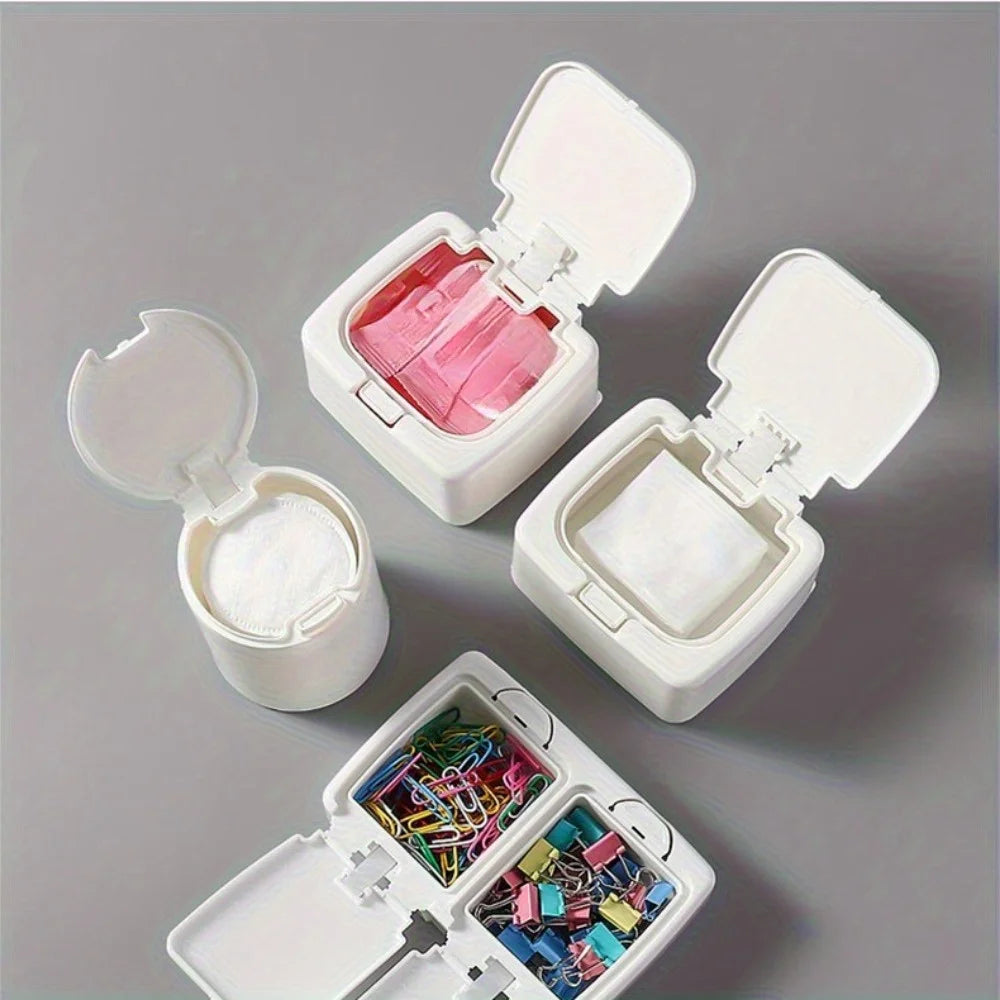 Clear Stackable Makeup Organizer | Dust-Proof Drawer Divider Makeup Organizer Richie's