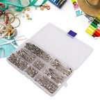 460pcs Bulk Safety Pins Set – 7 Sizes, Sturdy Iron, Reusable Safety Pins Set Richie's
