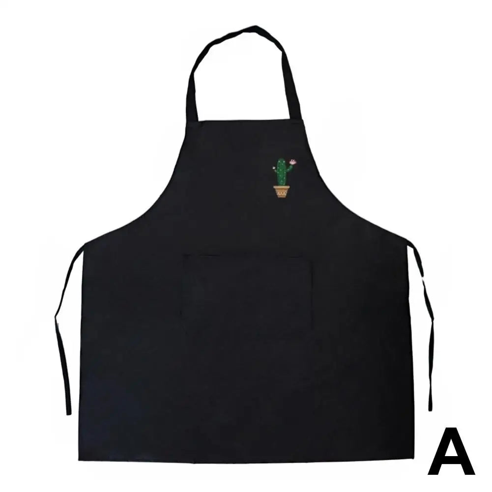 Adjustable Unisex Kitchen Apron with Pocket | Chef & BBQ Kitchen Apron Richie's black