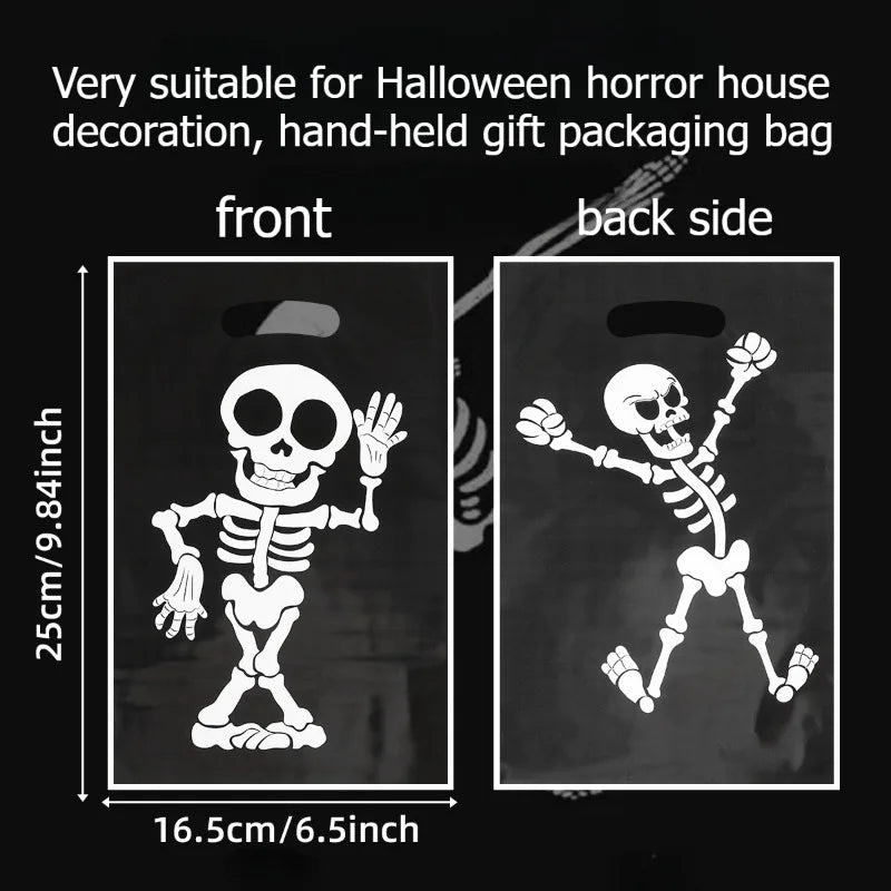 Halloween Skeleton Gift Bags 20/40 Pack – Funny Party Bags Halloween Party Bags Richie's