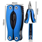 TOTNEND Folding Multi-Tool Pliers – Portable Camping Tool Folding Multi-Tool Richie's blue