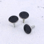 12Pcs Adjustable Furniture Leveler Feet M8x25mm – Black Furniture Leveling Feet Richie's