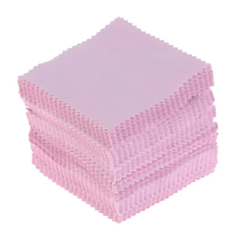 100pcs Jewelry Polishing Cloths – Lint-Free Cleaning Wipes Jewelry Polishing Cloth Richie's