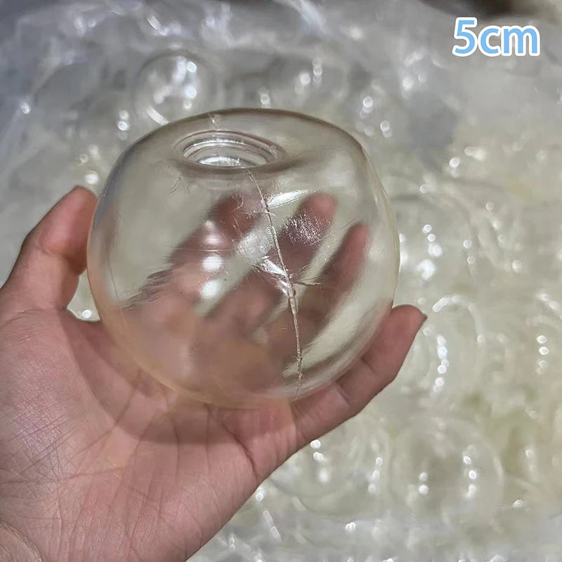 Transparent TPR Slow Rebound Sphere DIY Craft Ball 4/5/6cm Sensory Fidget Toy Richie's A2