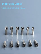 5Pcs Mini Drill Collet Chuck Set for Dremel Rotary Tools Rotary Tool Collet Richie's